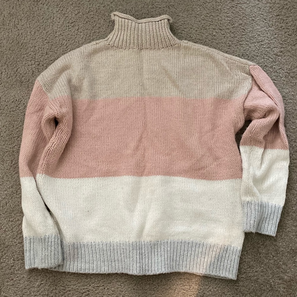 Gap tri-color cozy sweater